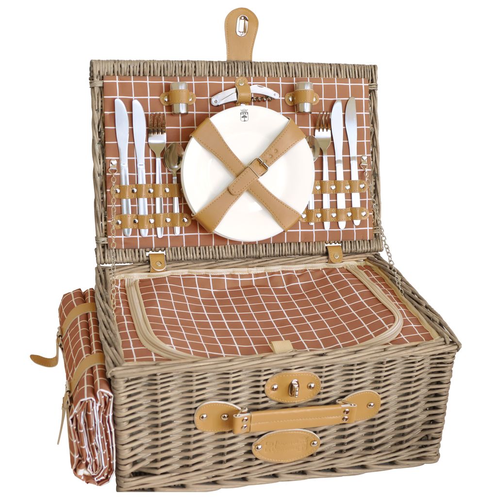 Panier Monceau avec nappe 4 personnes - Visuel 0